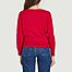 Extra fine wool round neck crop sweater - Tricot