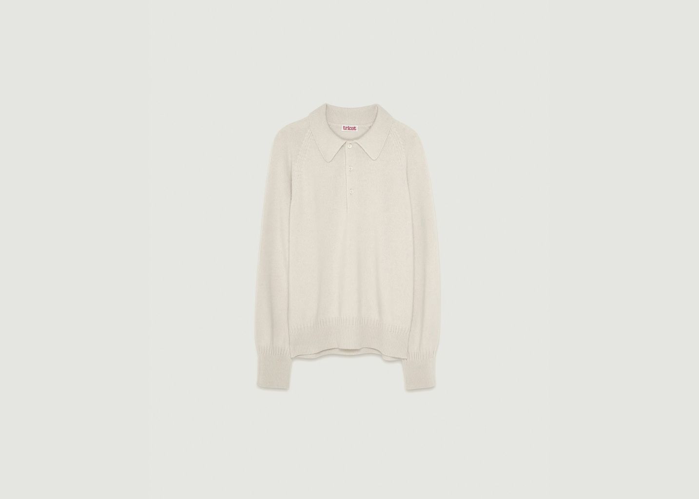 Polo-Shirt aus Kaschmir - Tricot