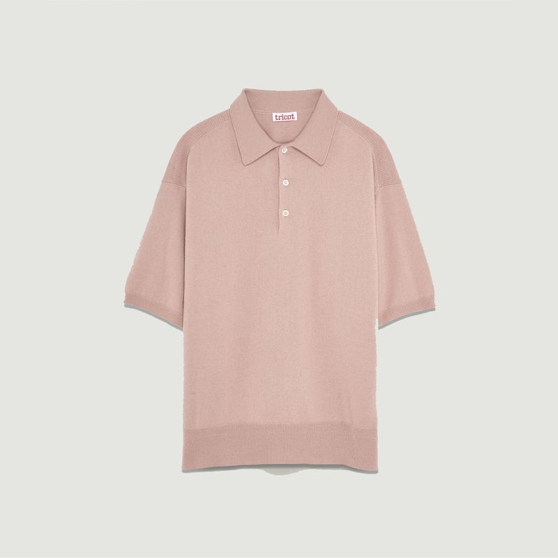 Short sleeve polo shirt - Tricot