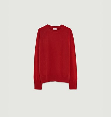 Cashmere round neck jumper