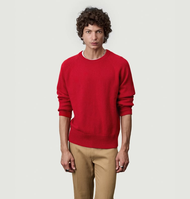 Cashmere round neck jumper