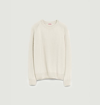 Pullover mit Rundhalsausschnitt aus Kaschmir
