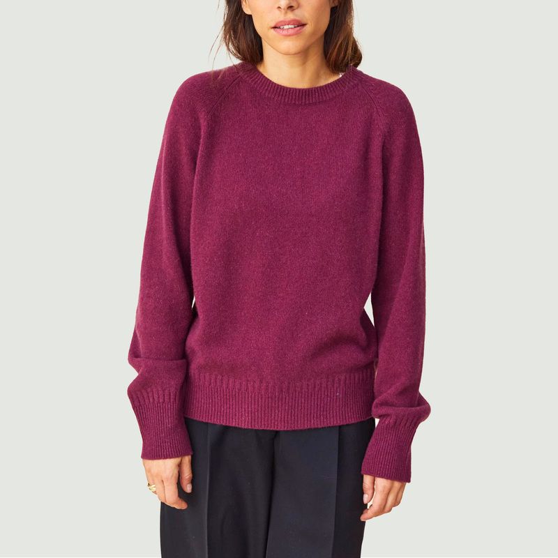 Pull Col Rond En Cachemire  - Tricot