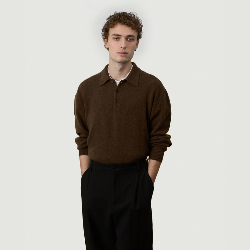 Tricot x Sabah cashmere polo shirt - Tricot