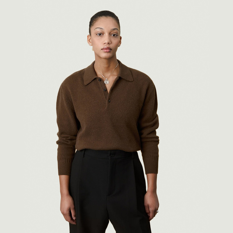Tricot x Sabah cashmere polo shirt - Tricot