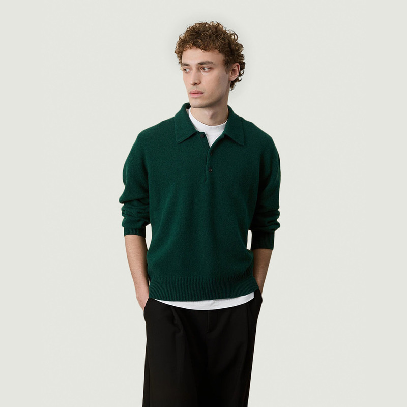Tricot x Sabah cashmere polo shirt - Tricot