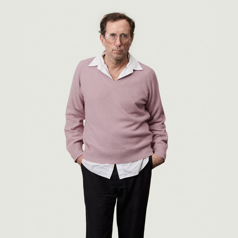 Cashmere V-neck sweater - Tricot