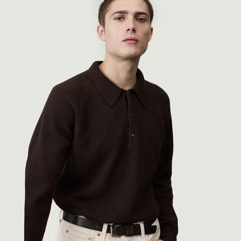 Kaschmir Polo Shirt - Tricot