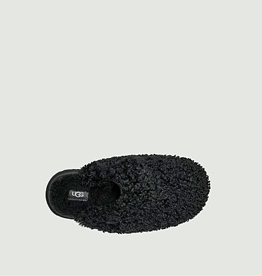Maxi Curly platform slipper 