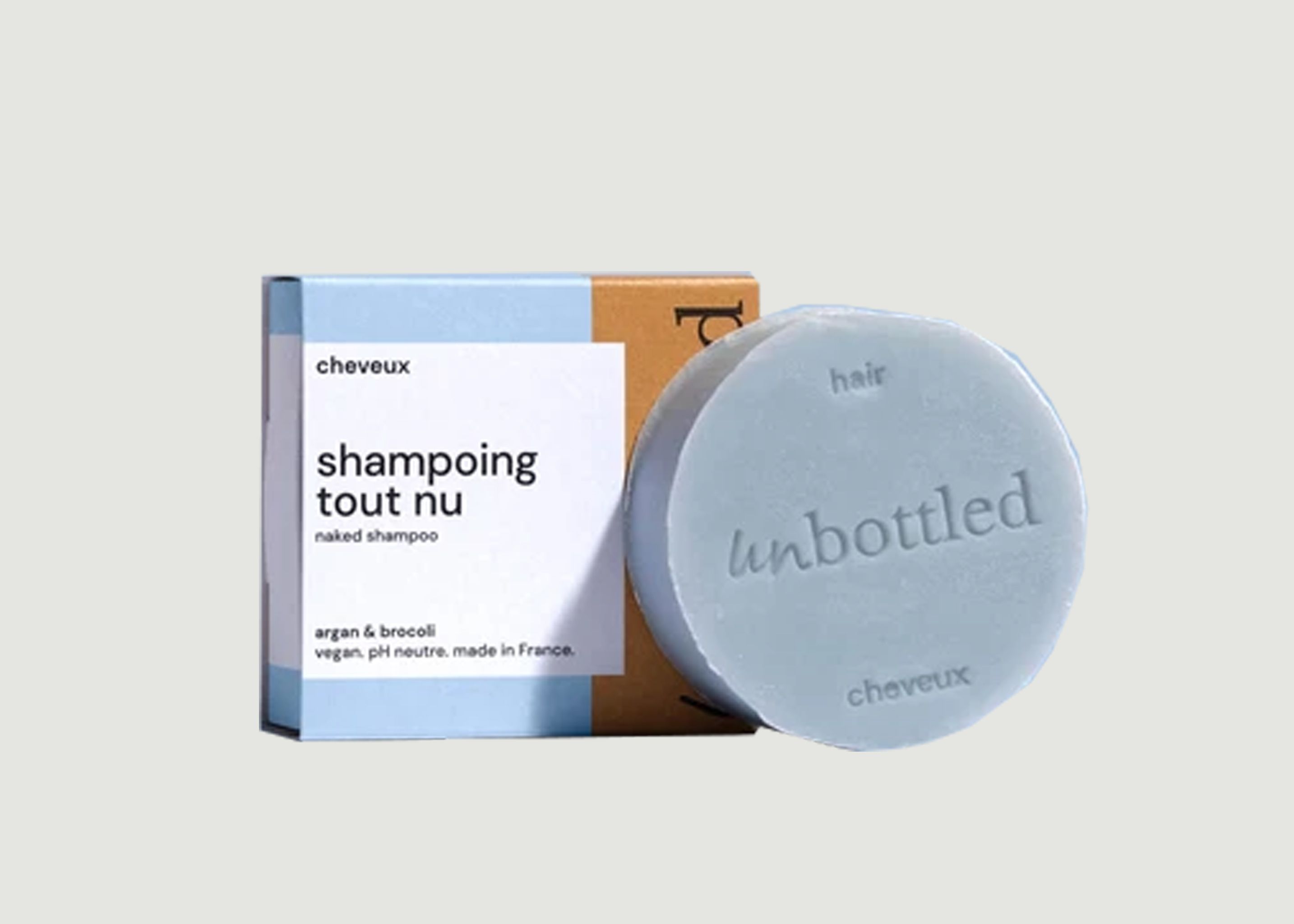 Tout Nu Solid Shampoo - unbottled