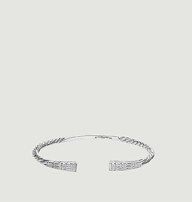 Lanto Twisted Bracelet in 925 Sterling Silver