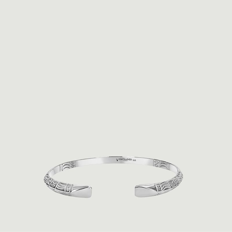 Toky bevelled bracelet in silver 925 - Unchained Paris