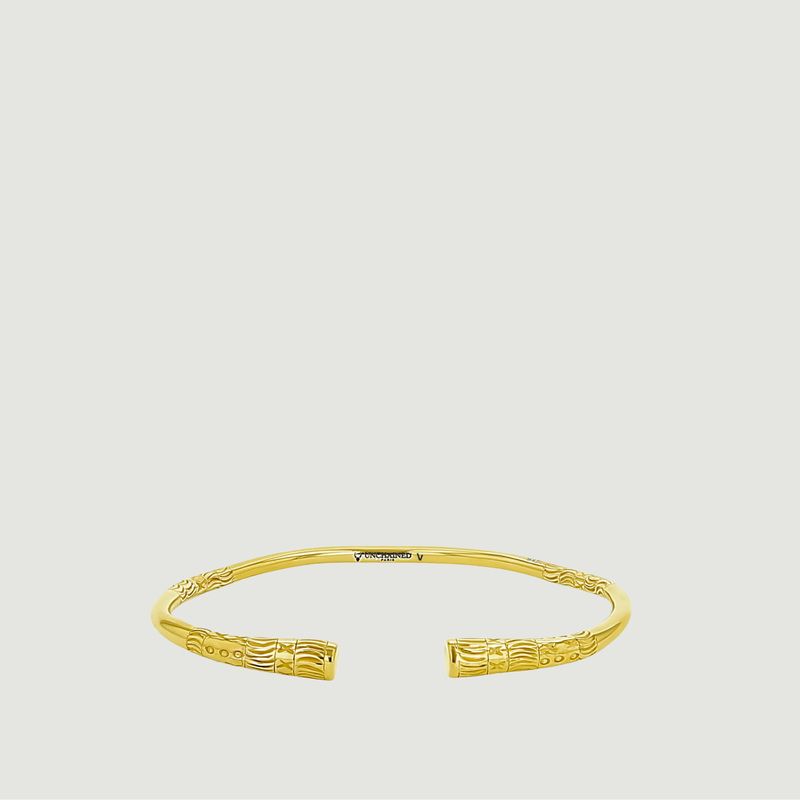 Rado round gold bracelet in 24kt silver vermeil - Unchained Paris