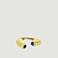 Tahiry sodalite gold ring in 24kt gold vermeil - Unchained Paris