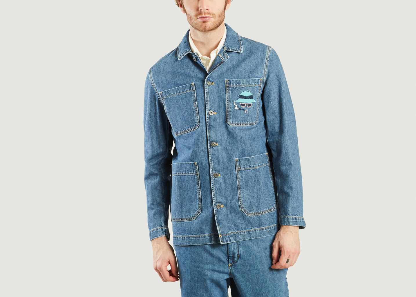 denim field jacket