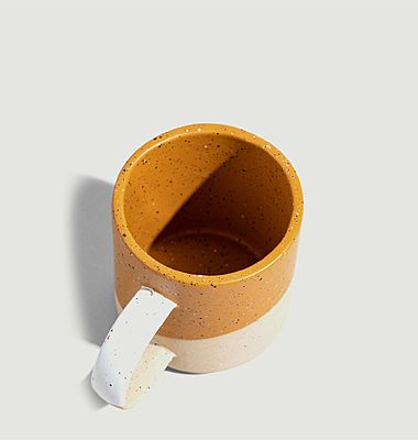 Pack of 2 stoneware cups 8oz