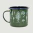 Evergreen Enamel-Deeped Steel Mug - United by Blue