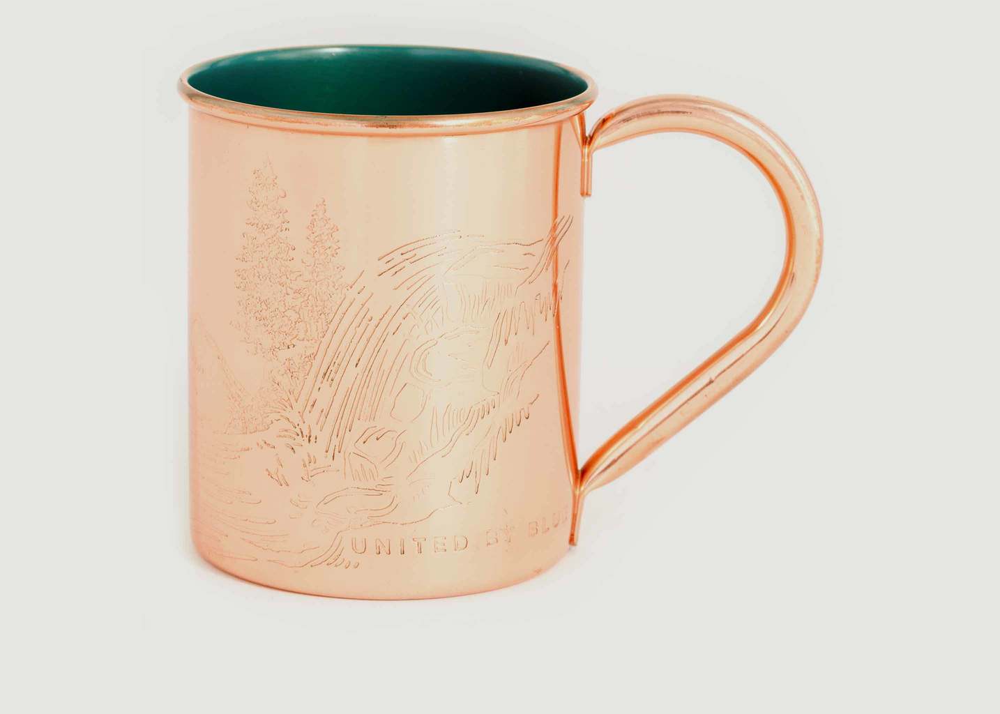 Waterfall Copper & Porcelain Mug - United by Blue