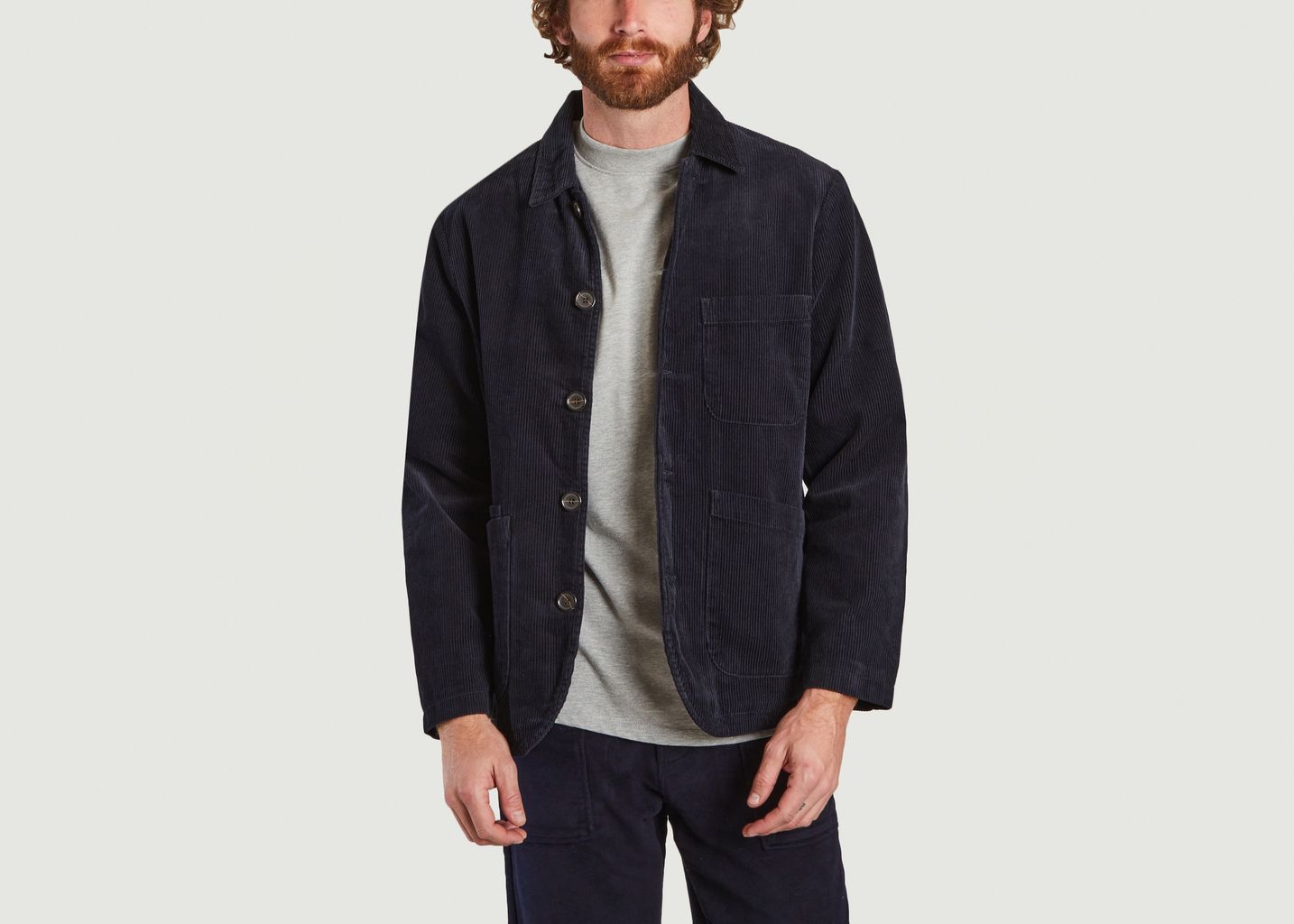 Bakers corduroy jacket Navy Blue 