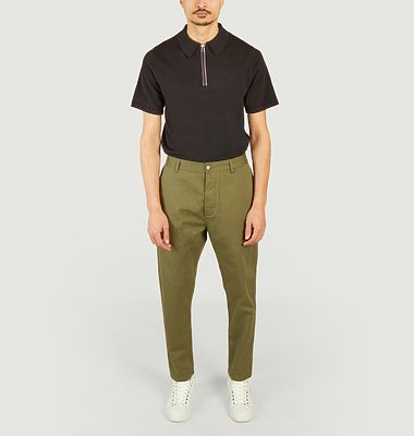 Comfort fit military chino pants