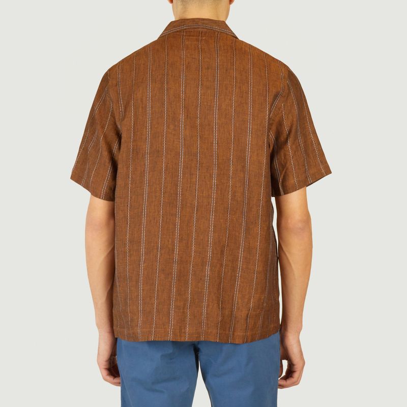 Road striped shirt - Universal Works