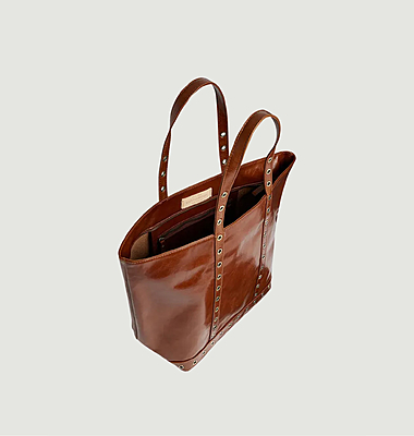 Cabas L Zippé Cuir