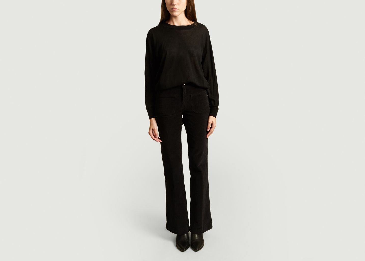 Pantalon Flare En Velours Dompay - Vanessa Bruno