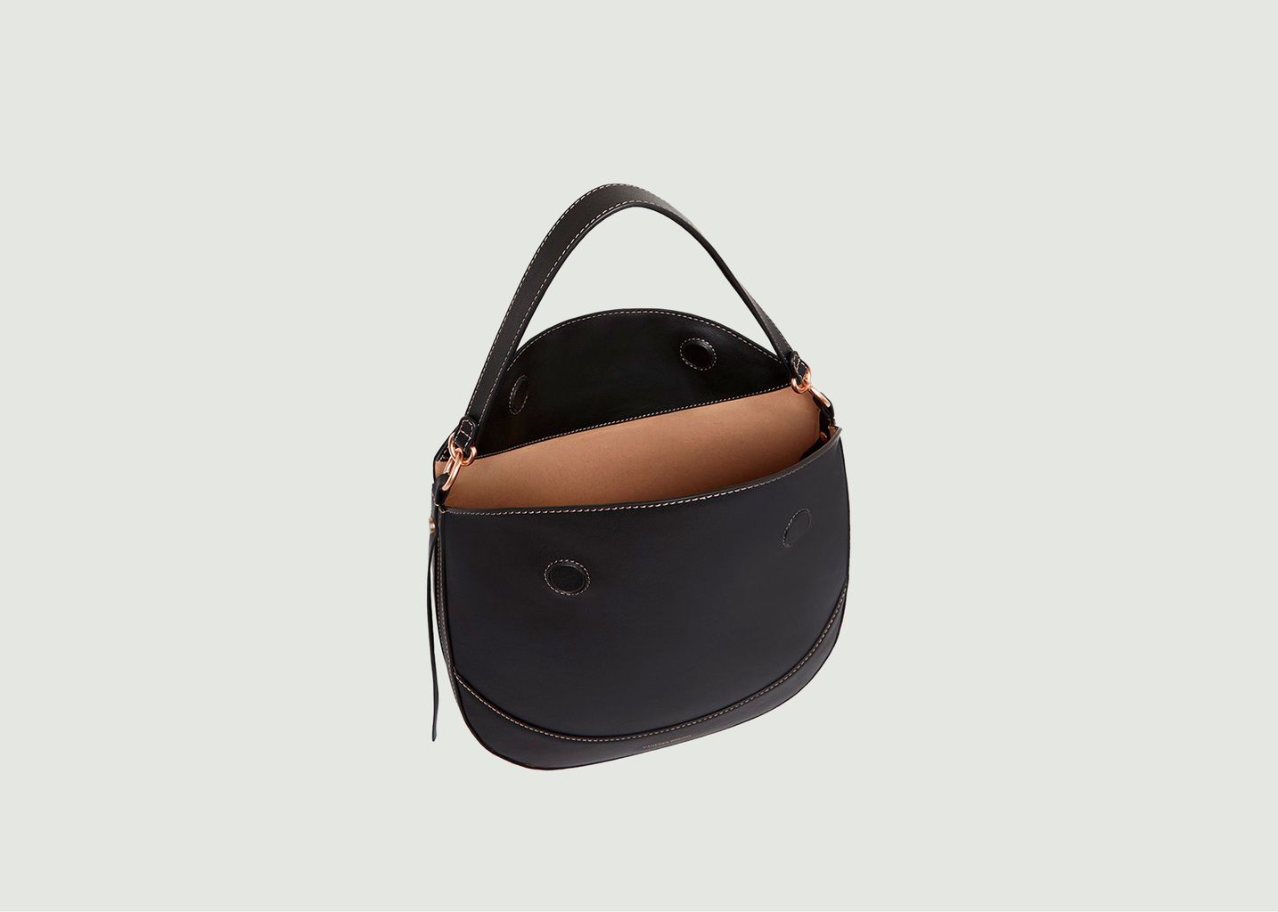 Daily leather half-moon bag - Vanessa Bruno