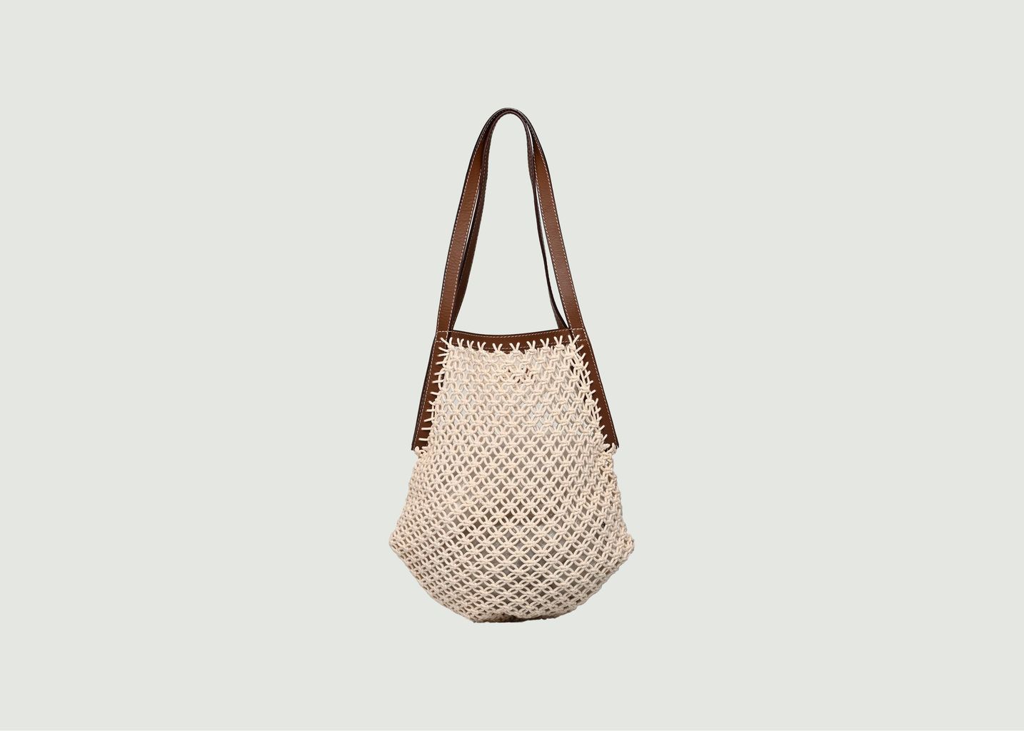 Sac filet en coton et cuir - Vanessa Bruno