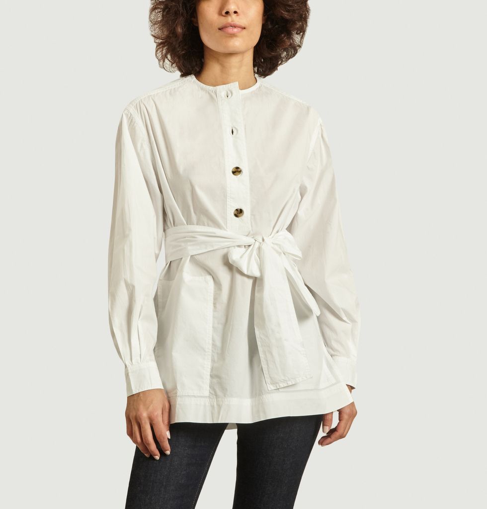 Top Vanessa Bruno Athé Blanc - Dentelle Et Crochet - Taille M Neuf Avec étiquette