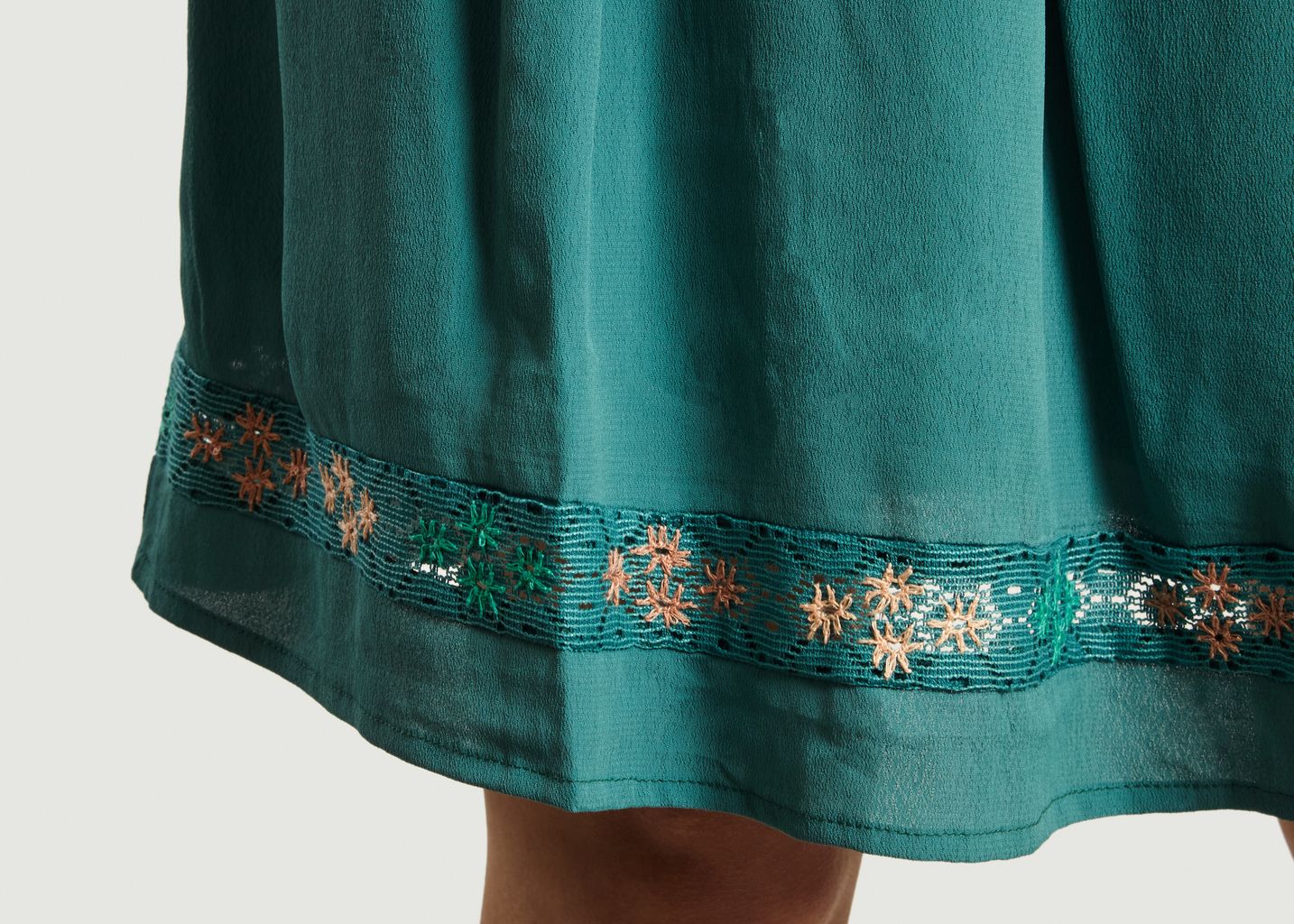 Vasco Embroidered Skirt - Vanina Escoubet