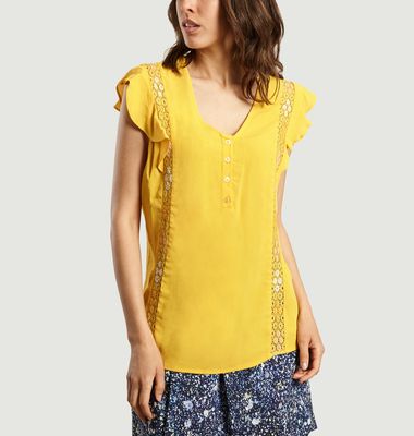 Froufrou Embroidered Top