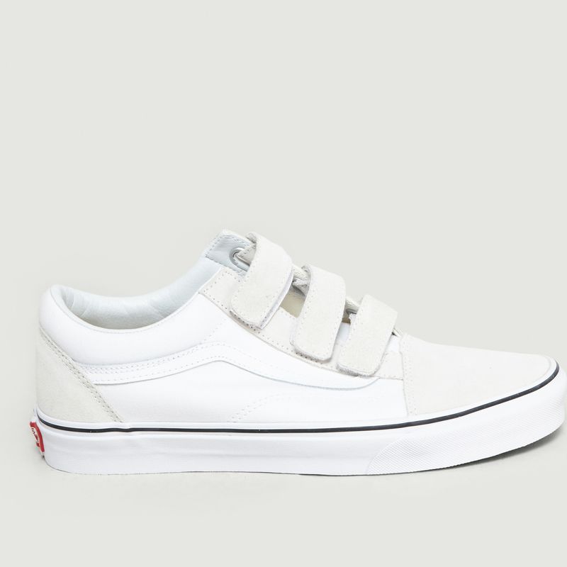 vans white strap