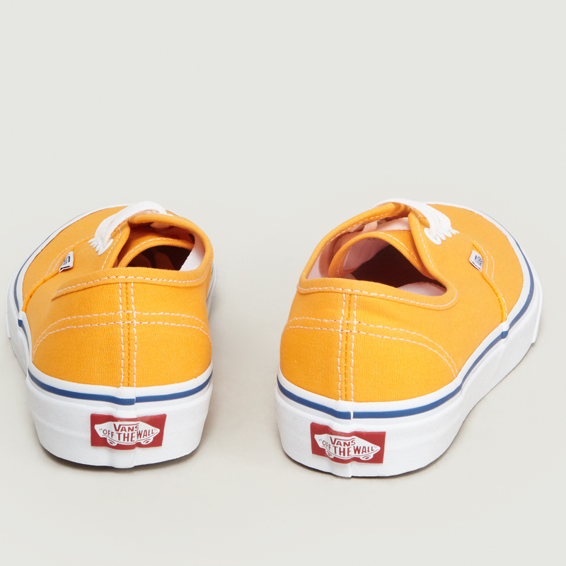 vans jaune et blanche