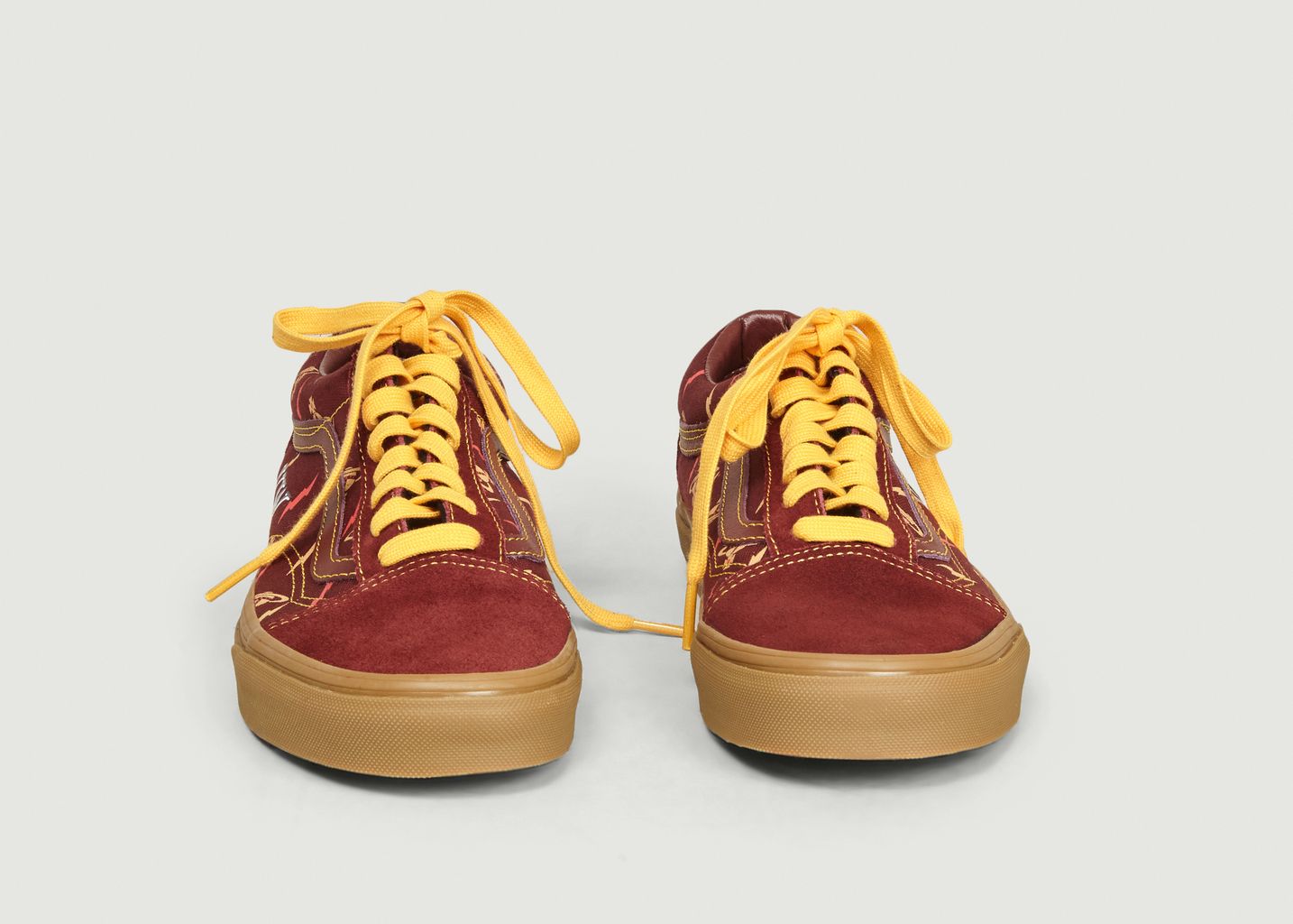 vans bordeaux semelle fine