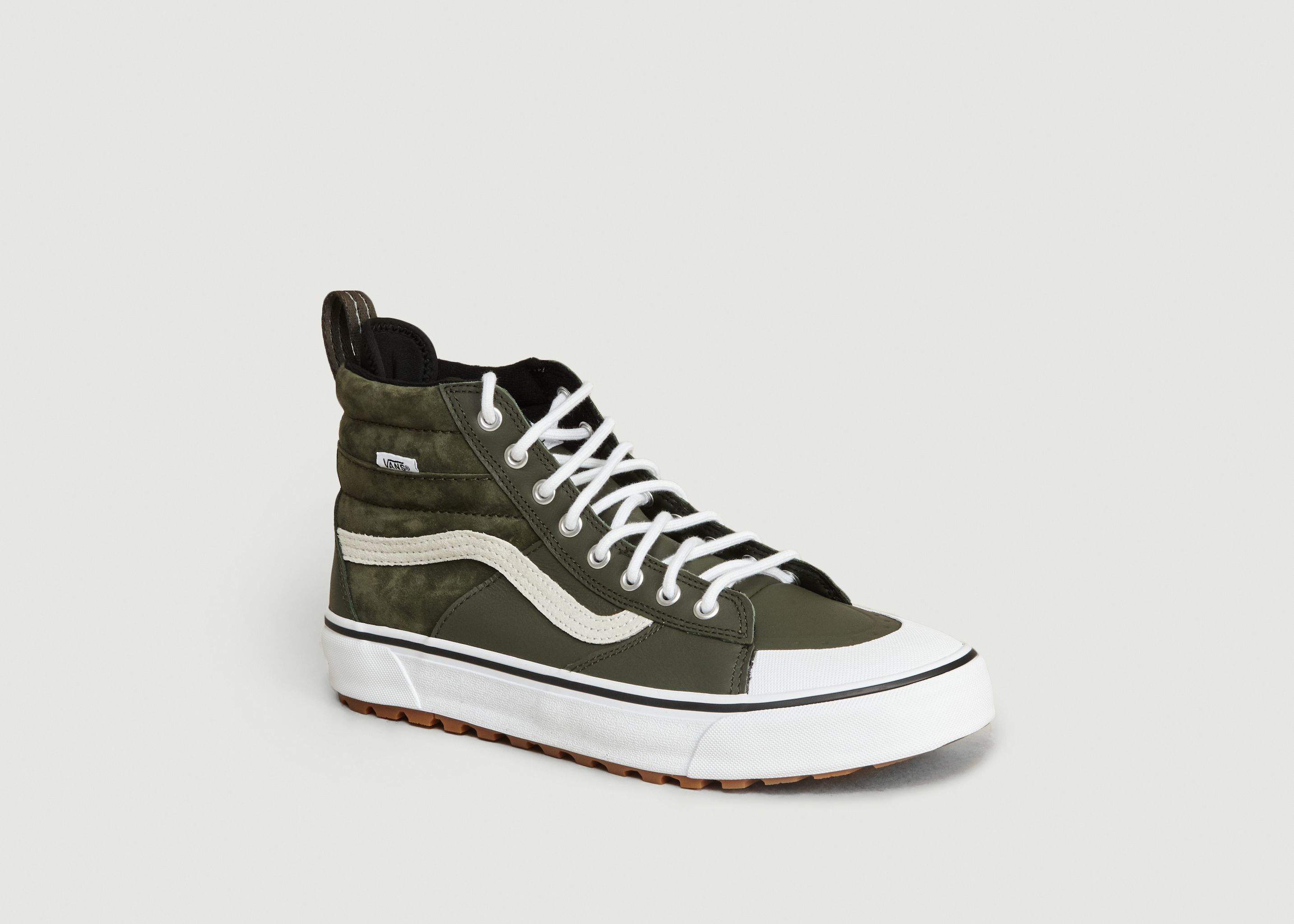 khaki green vans