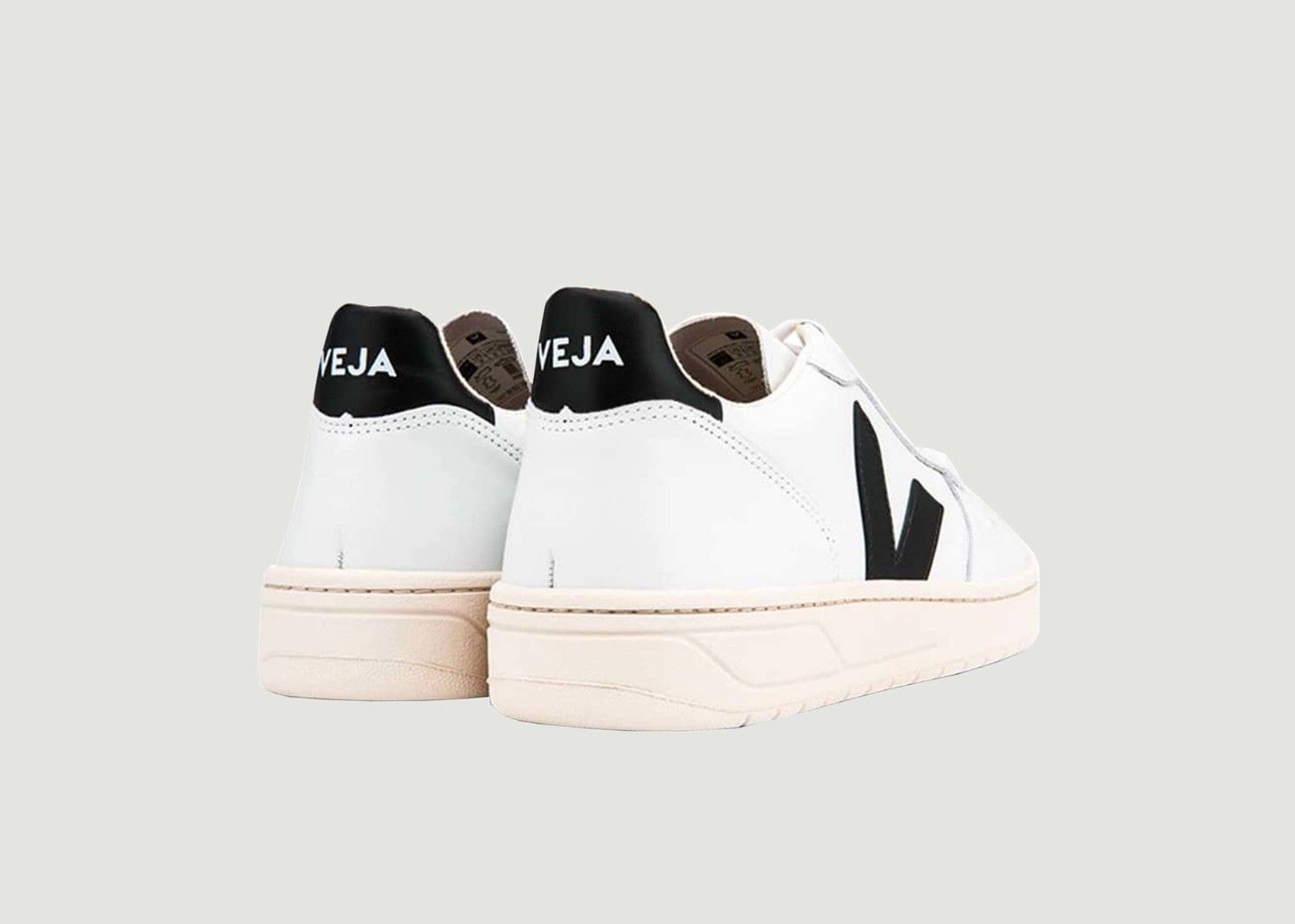 Sneakers V-10 en cuir - Veja