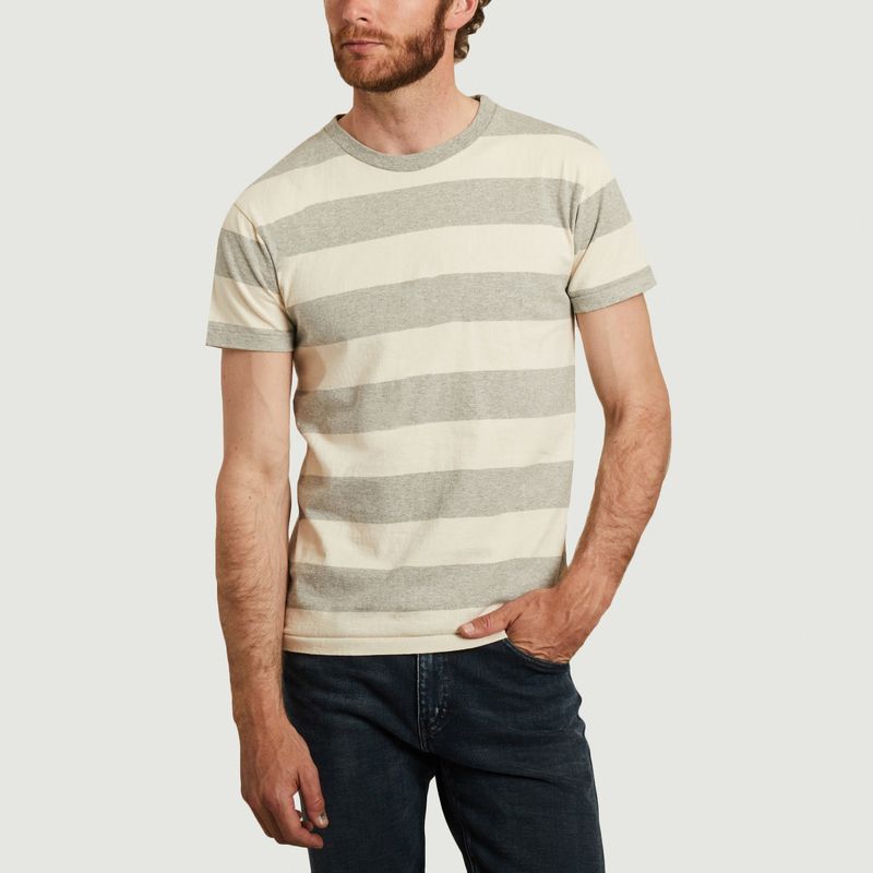 Striped t-shirt  - Velva Sheen