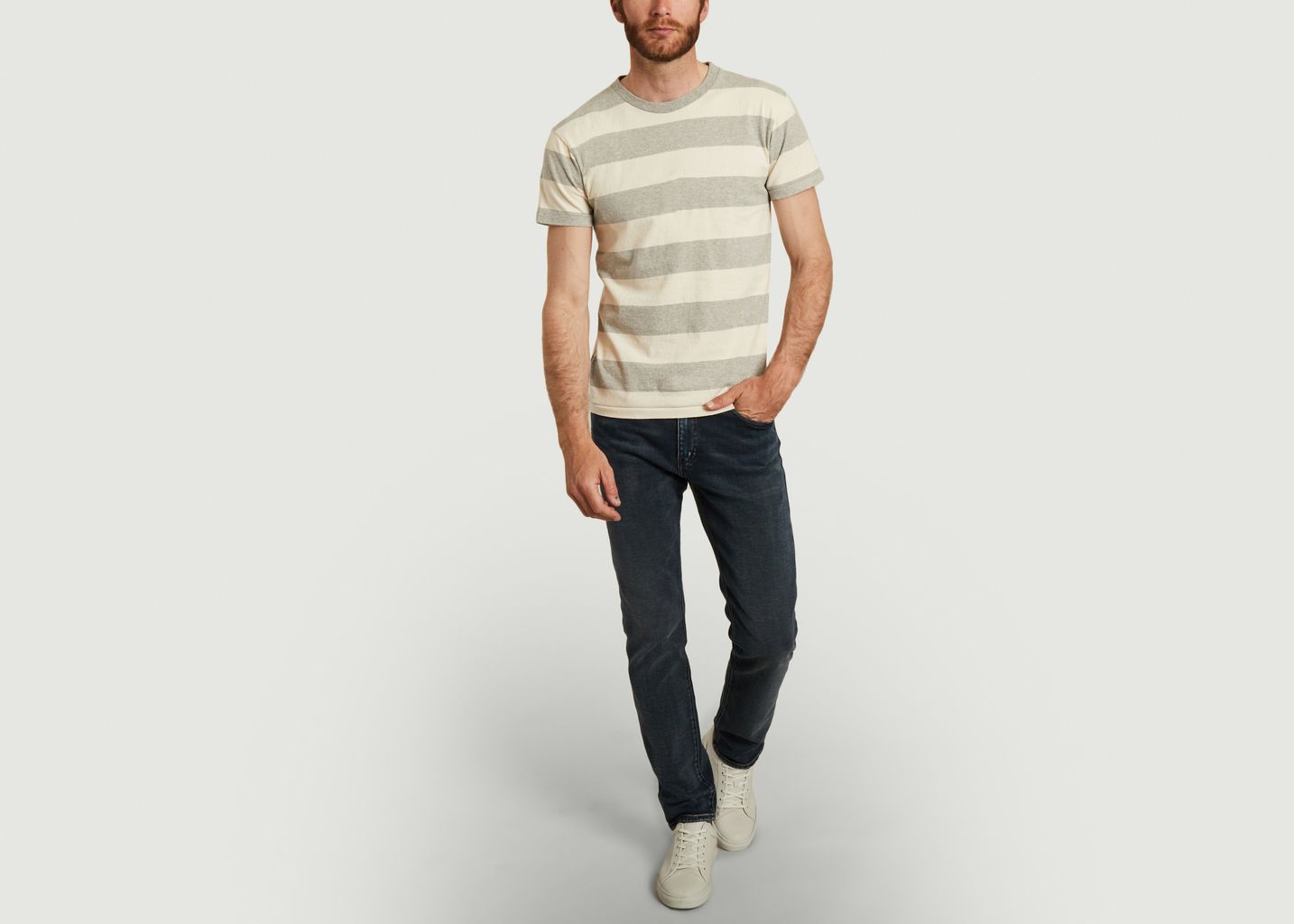Striped t-shirt  - Velva Sheen