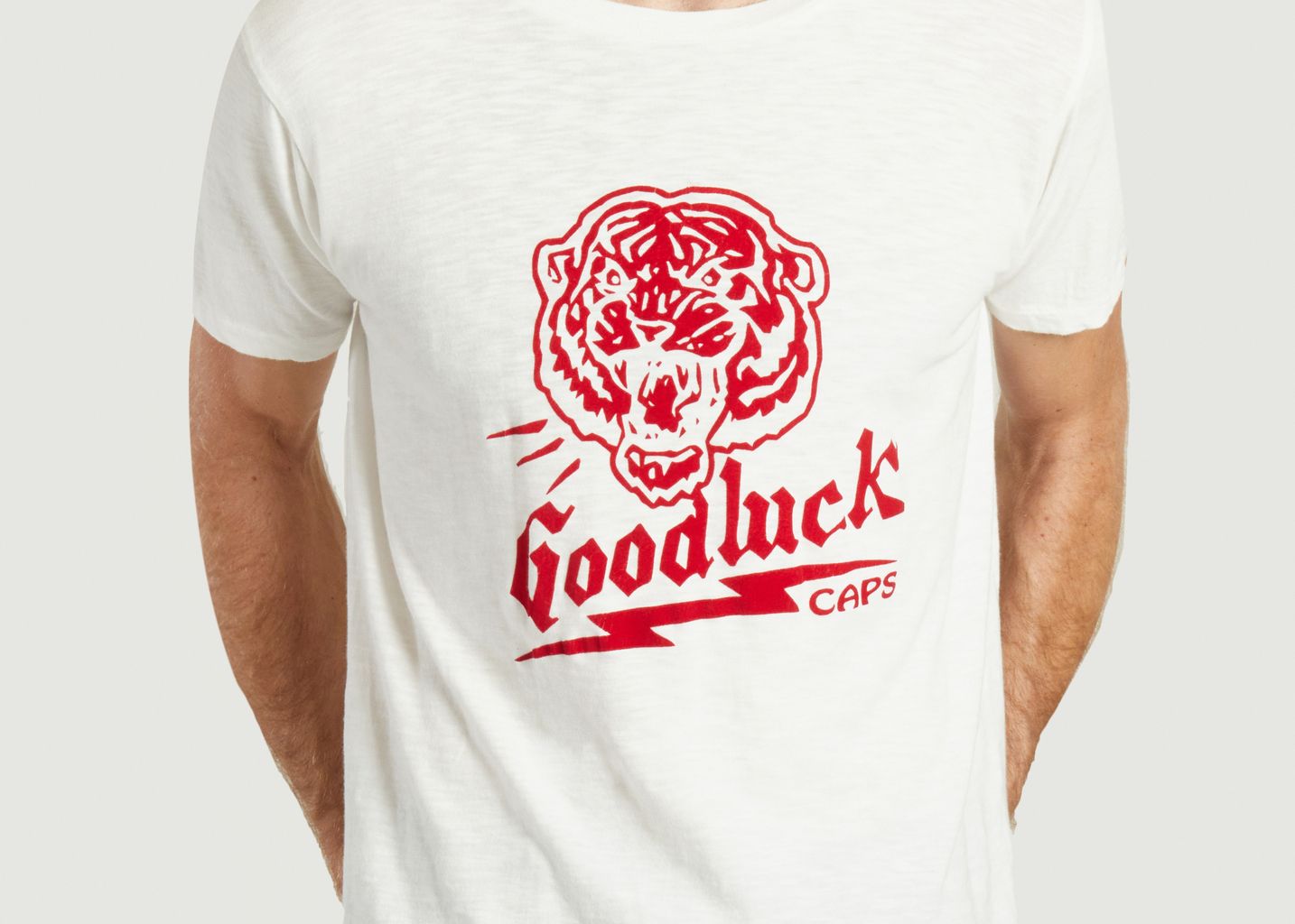 T-shirt Good Luck - Velva Sheen