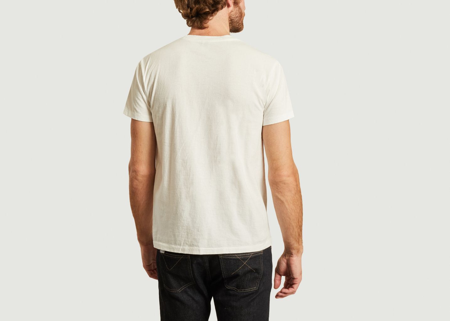 pocket t-shirts White Velva Sheen 
