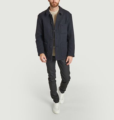 Double-breasted Drap Jacket