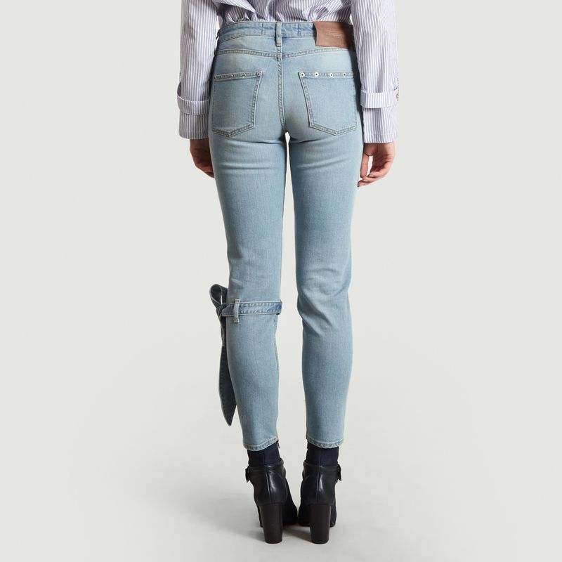 Jeans Slim 7/8 Noeud - VICTORIA/TOMAS