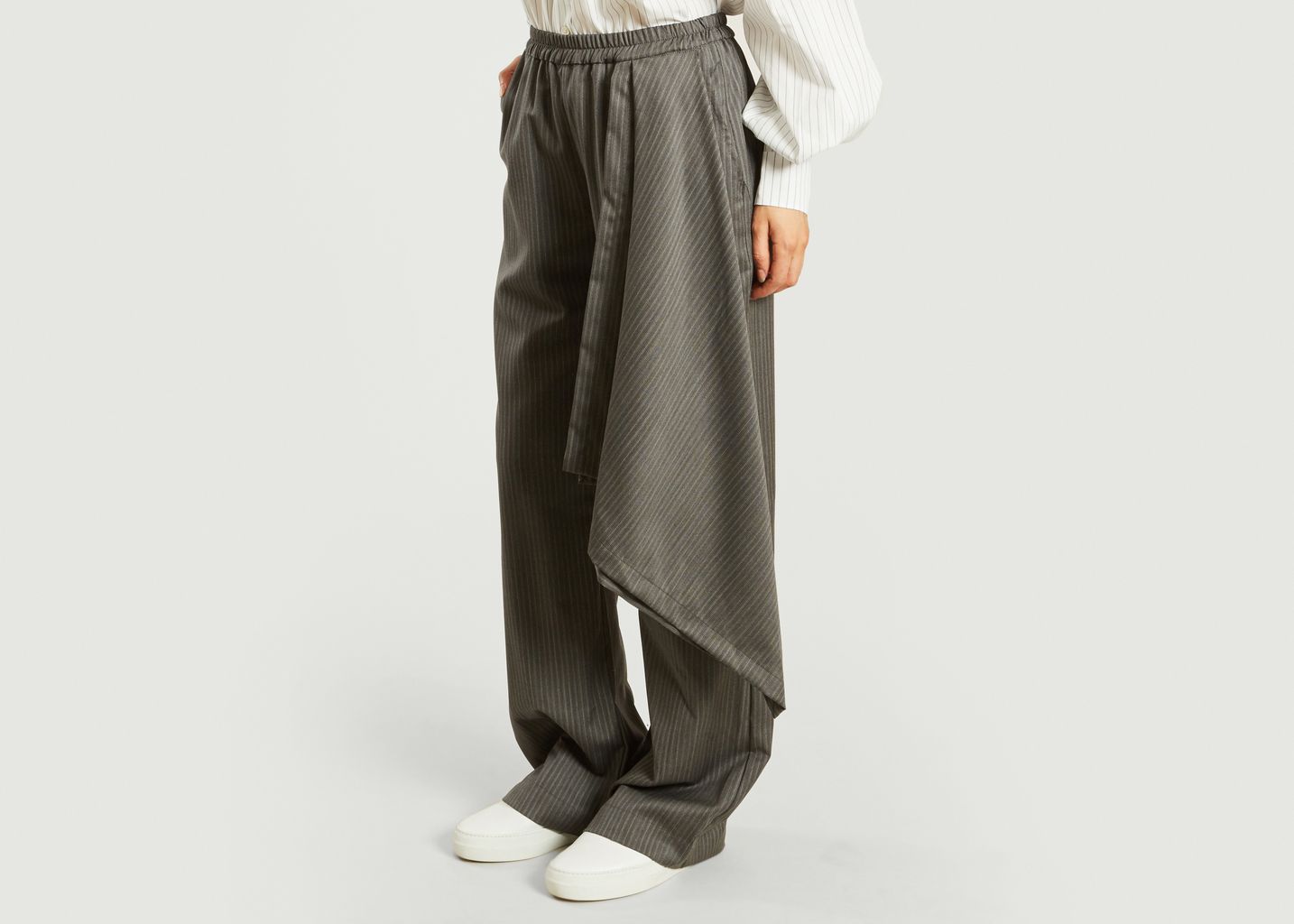 Asymmetric Trousers - VICTORIA/TOMAS