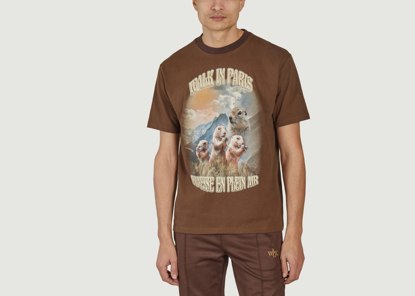 The Grisons marmot T-shirt - Walk in Paris