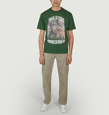 The Quatres-Cantons animal print t-shirt