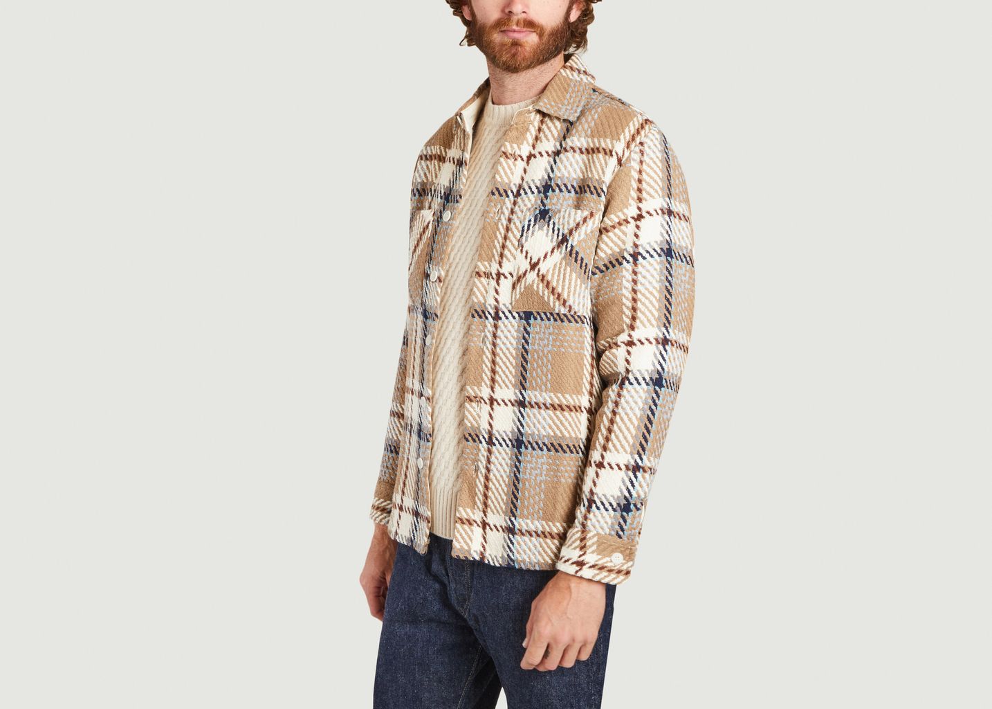Surchemise Beatnik en coton - Wax London