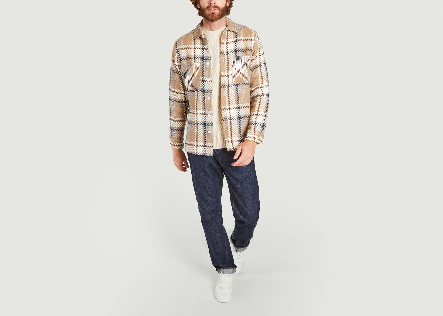 Surchemise Beatnik en coton - Wax London