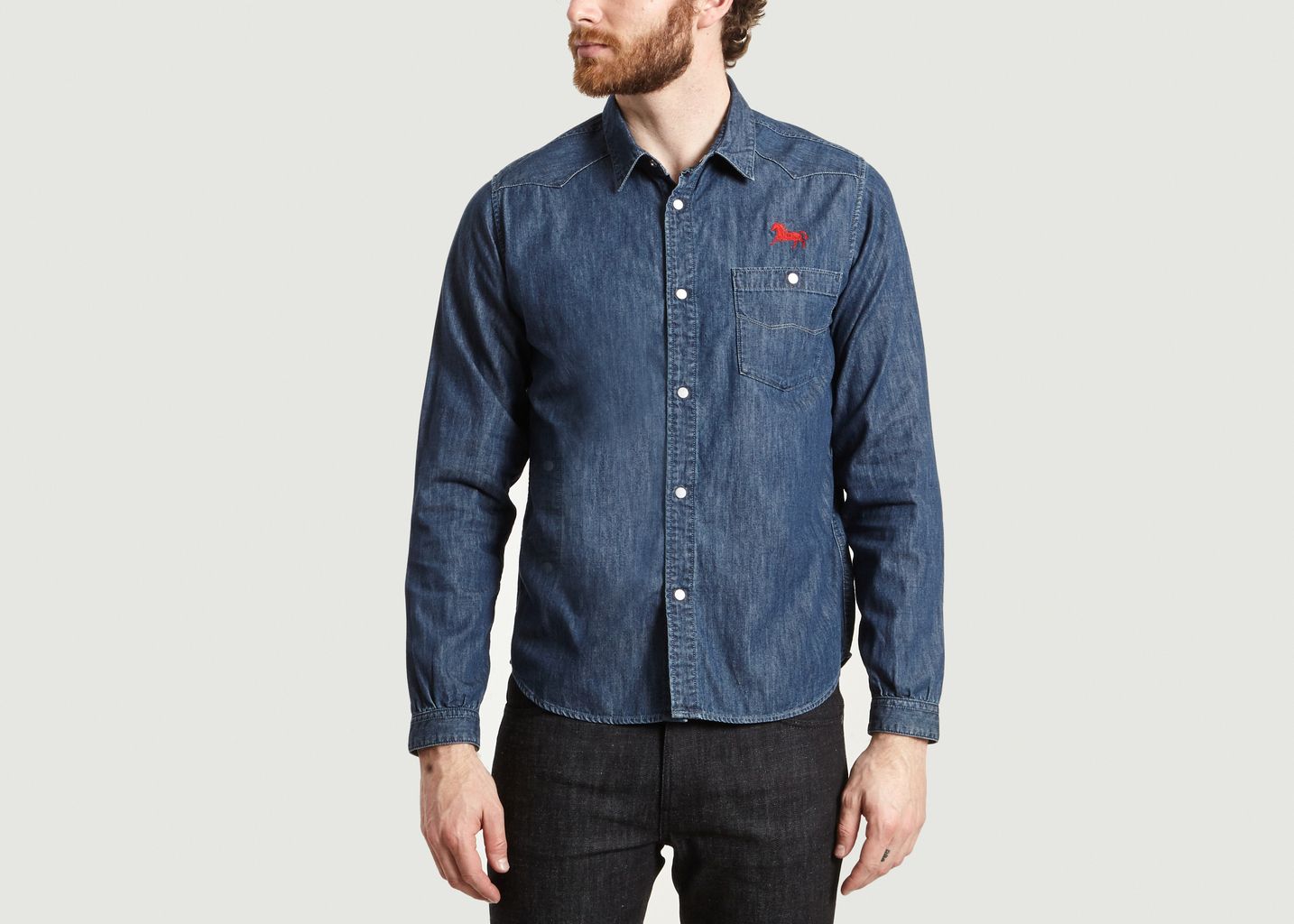 WE Denim Shirt - White Mountaineering