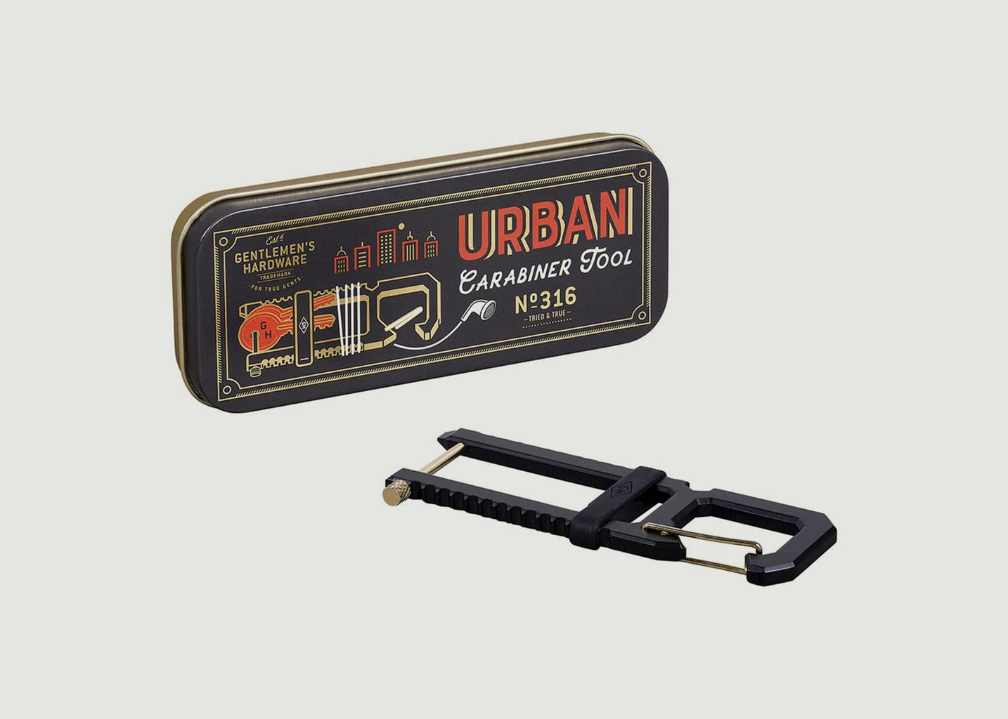 Urban Carabiner Tool - Wild & Wolf